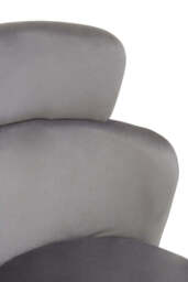 Fablet Velvet Chair – Grey - thumbnail 2