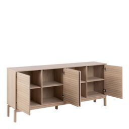 Linley 4 Door Sideboard in White Oak - thumbnail 3