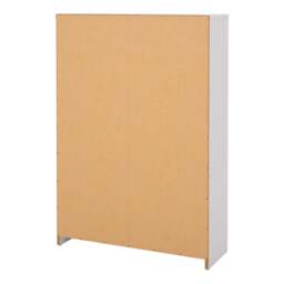 Shoe Cabinet with 2 Flip-Down Doors and 1 Drawer in White Finish - thumbnail 5