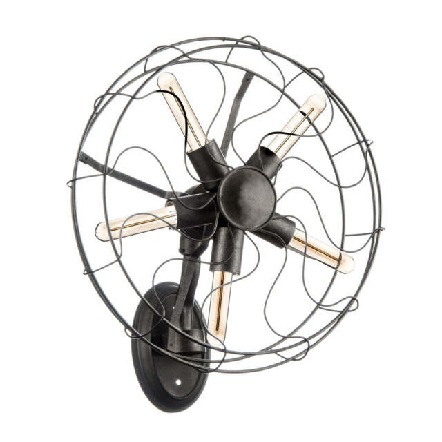Iris Wall Light – Vintage Fan Design