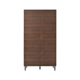 Willow Wardrobe – Contemporary 2 Door Wooden Wardrobe with Elegant Storage