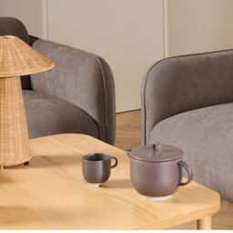 Westham 3 Seater Sofa in Fay Dusty Brown Fabric - thumbnail 4