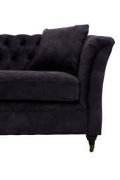 Palma Velvet Sofa – Grey (3 Seat) - thumbnail 6