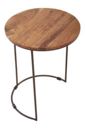 Atelier Nest of Three Tables – Natural Acacia Wood - thumbnail 5