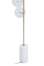Valemont Floor Lamp – Five Bulb, White Marble Base - thumbnail 3