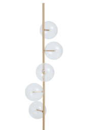 Valemont Floor Lamp – Five Bulb, White Marble Base - thumbnail 5