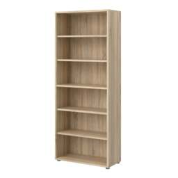 Prima Bookcase 5 Shelves in Oak - thumbnail 3