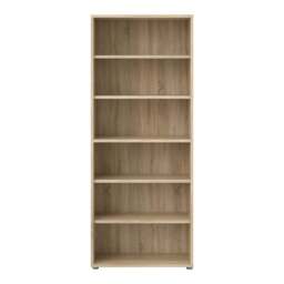 Prima Bookcase 5 Shelves in Oak - thumbnail 2