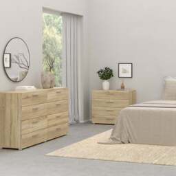 Pepe Chest of 4 Drawers in Oak - thumbnail 5