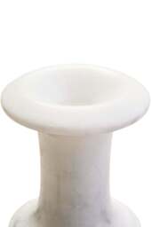 White Marble Vase Calvion - thumbnail 2