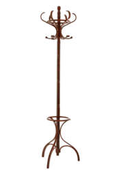 Cala Coat Stand – Walnut Finish (Solid Birchwood)