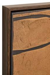 Art Of Textured Brown Sundown 2 Set and Wall Black - thumbnail 4