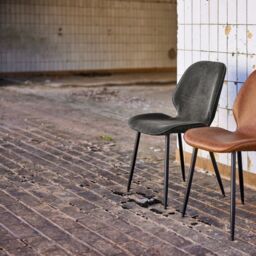 Femke Dining Chairs in Anthracite – Set of 4 - thumbnail 4