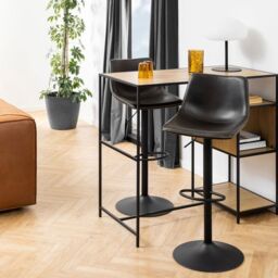 Black Bar Stool  I_Oregon Collection (Single) - thumbnail 5
