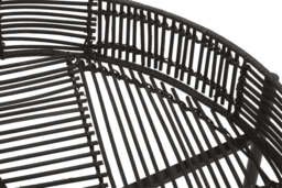 Fairmont Rattan Side Tables – Black (Set of 2) - thumbnail 4