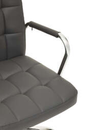 Monet Office Chair – Black with Chrome Base - thumbnail 6