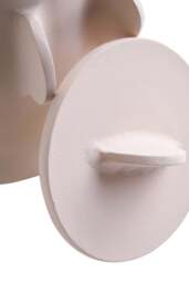 Textured Small Terrace Round Box Cream - thumbnail 5