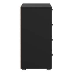 Pepe Wide Chest of 8 Drawers in Black - thumbnail 4