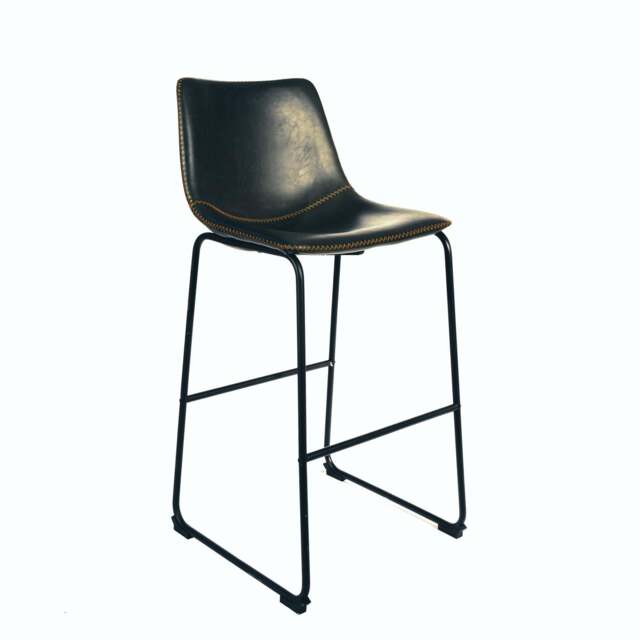 Nevoria Bar Stool Grey SET OF 2 - image 1