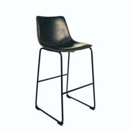 Nevoria Bar Stool Grey SET OF 2 - thumbnail 1