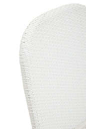 Opaline Rattan Dining Chair – Natural & White - thumbnail 2