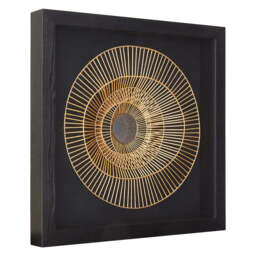 Horizon Wall Art – Gold & Black - thumbnail 4