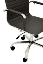 Monet Low-Back Office Chair – Grey - thumbnail 5