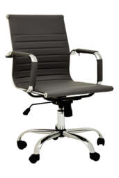Monet Low-Back Office Chair – Grey - thumbnail 1