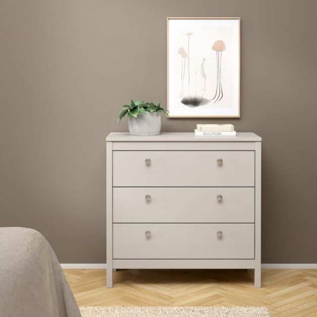 Madrid Chest 3 Drawers in Cashmere - image 1