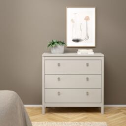 Madrid Chest 3 Drawers in Cashmere - thumbnail 1