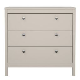 Madrid Chest 3 Drawers in Cashmere - thumbnail 4