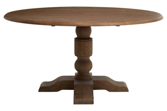 Lymm Oak Round Dining Table - image 1