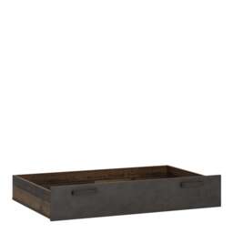 Brooklyn Underbed Drawer Walnut and Dark Grey - thumbnail 1