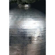 Silver Hammered Astral Decorative Vase - thumbnail 4