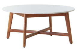 Isola Round Dining Table – Clear Glass - thumbnail 3