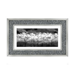LS200 Black and white forest - 100x50 / Champagne Lyon / LA