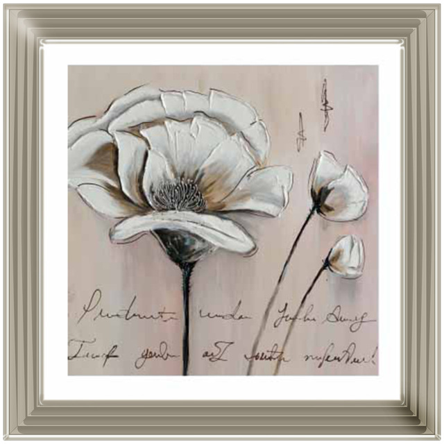 FL385 Magnolia Oil Painting -- - 40x40 / White Venice / PAINT - image 1