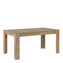 Rapallo Extending Dining Table 160-200cm Chestnut and Matera Grey - thumbnail 4