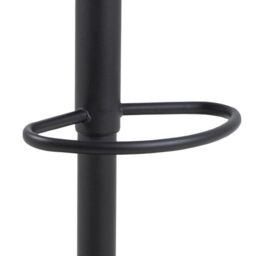 Light Grey-Brown Swivel Bar Stool – Height Adjustable – Flynn Collection - thumbnail 6