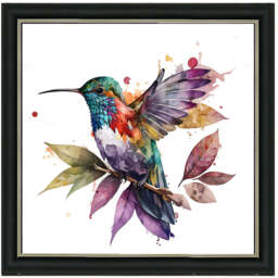 AN1510 COLOURFUL BIRD - thumbnail 1