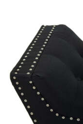 Galerie Fabric Bench – Black - thumbnail 2