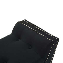 Galerie Fabric Bench – Black - thumbnail 6