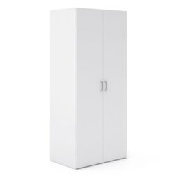 Space Wardrobe with 2 doors White 1750 - thumbnail 2