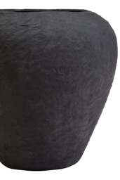 Planter Cotton Large Ravessa Black Mache - thumbnail 3