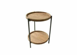 Nythis Bedside Table with Shelf - thumbnail 1