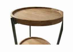 Nythis Bedside Table with Shelf - thumbnail 2