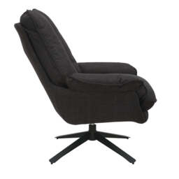 Selvara Easy Chair Slate Grey Twill - thumbnail 4