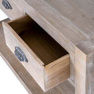 Haldon Collection 3 Drawer Console Table - thumbnail 2