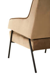 Darlisse Mink Velvet Chair - thumbnail 2