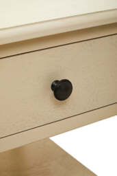 Elmwood Pine Desk in Antique Pearl Finish - thumbnail 2